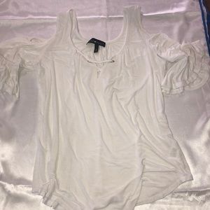 Whote Derek Heart blouse